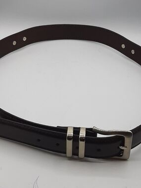 Men's Leather Brown Golfing Theme A Belt Size 40 Adjustable